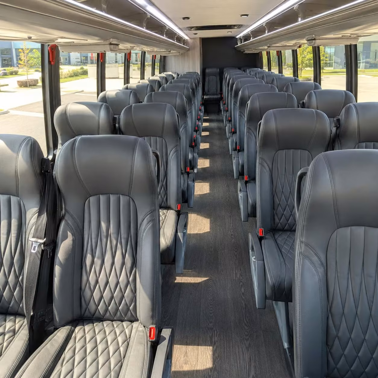 30 passenger minibus inside