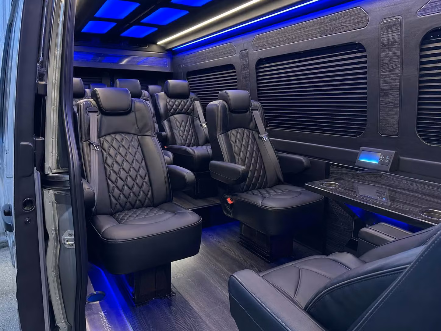 sprinter van transportation for groups and events across westminster