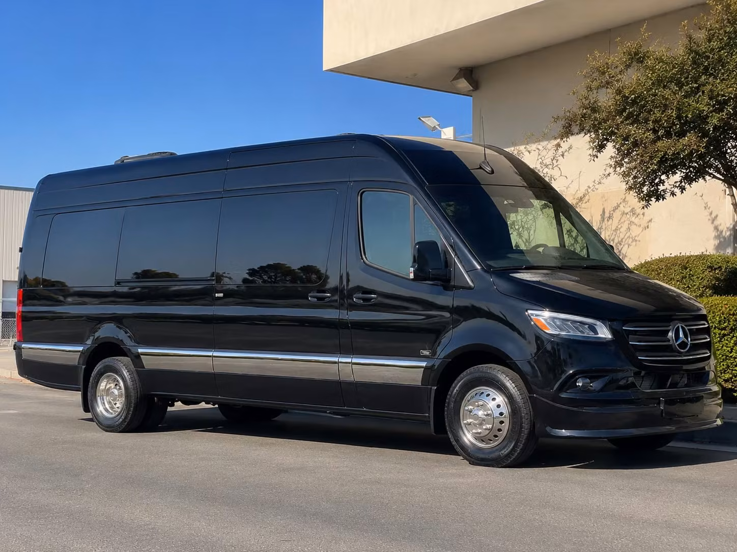 sprinter van with driver