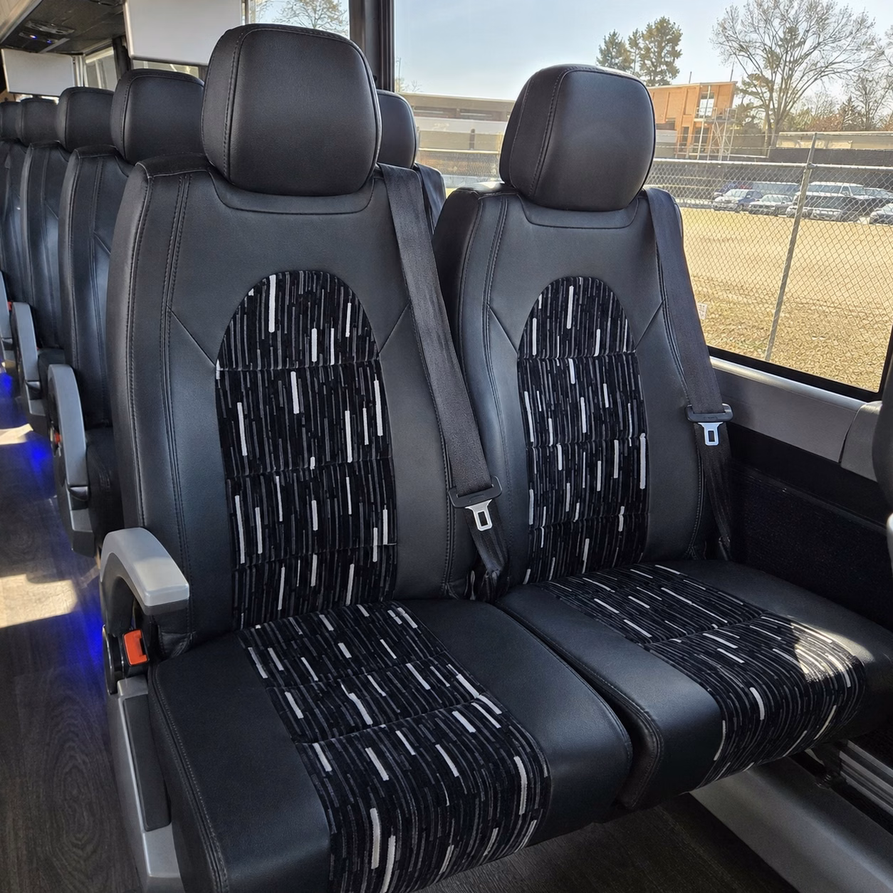 westminster charter bus interior
