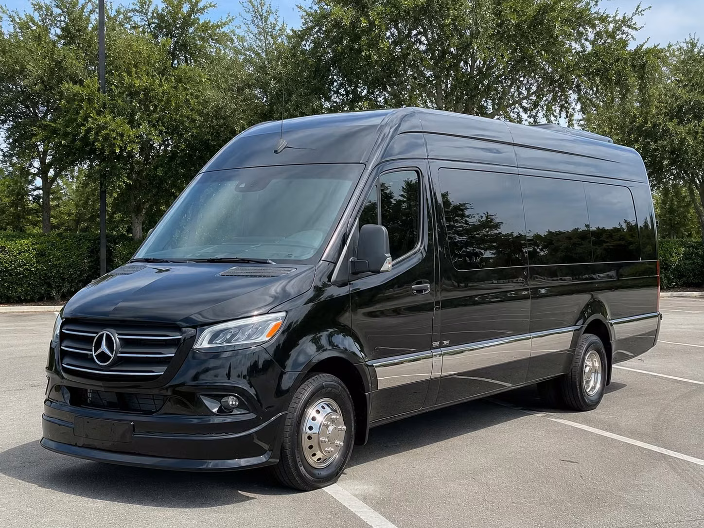 westminster sprinter van rental with driver